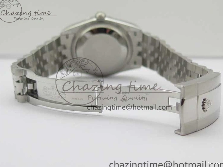 MiroTime 1221 Compact DateJust 36 SS 126234 BP Maker 1:1 Best Edition Fluted Bezel Gray Roman Dial on Jubilee Bracelet 2527